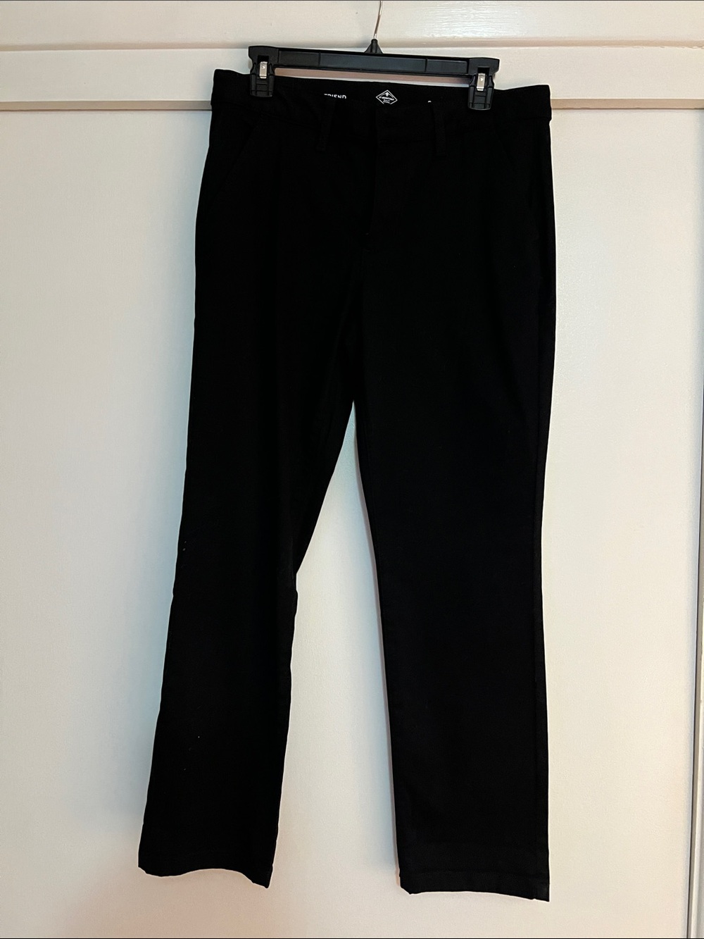 St. John's Bay Black Straight Leg Women's Pants - Picture 2 of 9